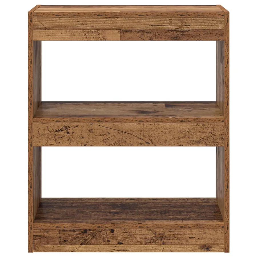 Bibliothèque Bois ancien 60 x 30 x 72 cm Bois d'ingénierie - 5