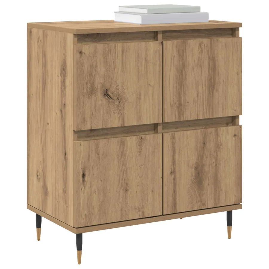 Armoire de rangement 3 pcs Chêne artisanal 60 x 35 x 70 cm - 3