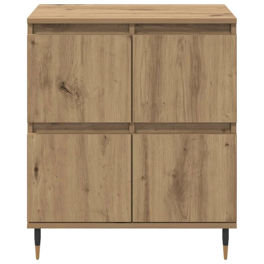 Armoire de rangement 3 pcs Chêne artisanal 60 x 35 x 70 cm - 7