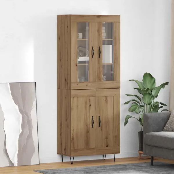 Haut Armoire Chêne artisanal 69,5 x 34 x 90 cm