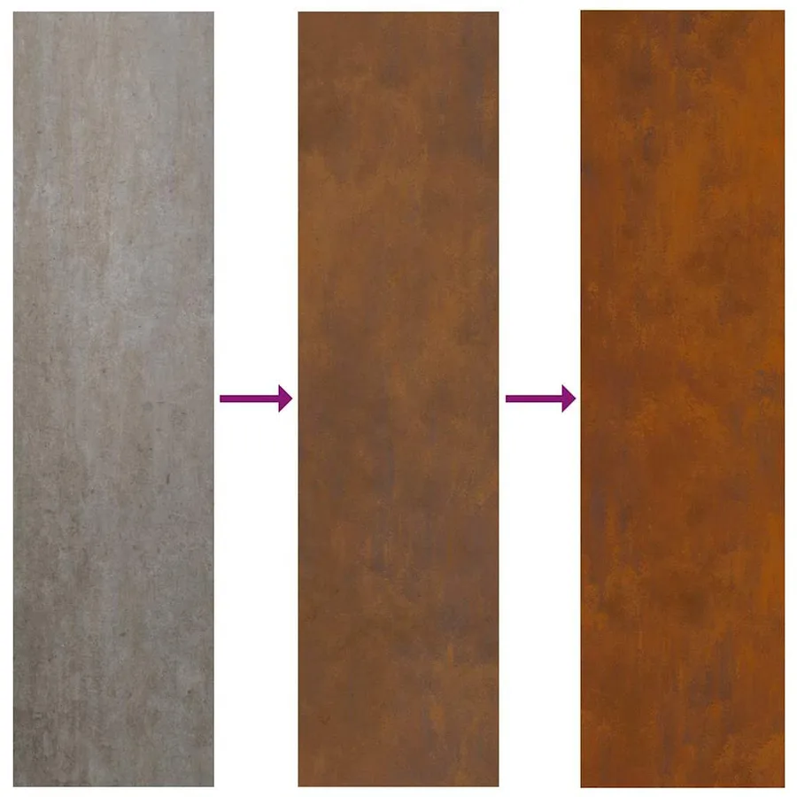 Écran de confidentialité de jardin Fretwork Rouillé 32 x 150 cm - 11