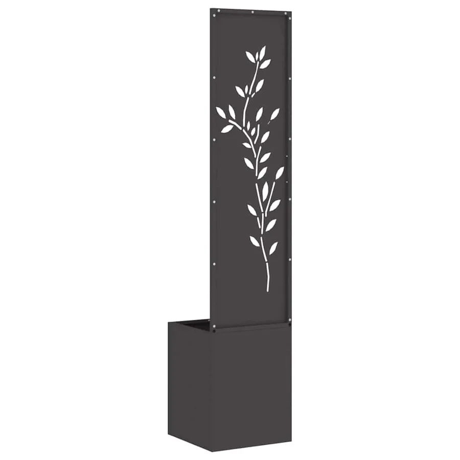 Écran de confidentialité de jardin Floral Noir 32 x 32 x 150 cm - 7