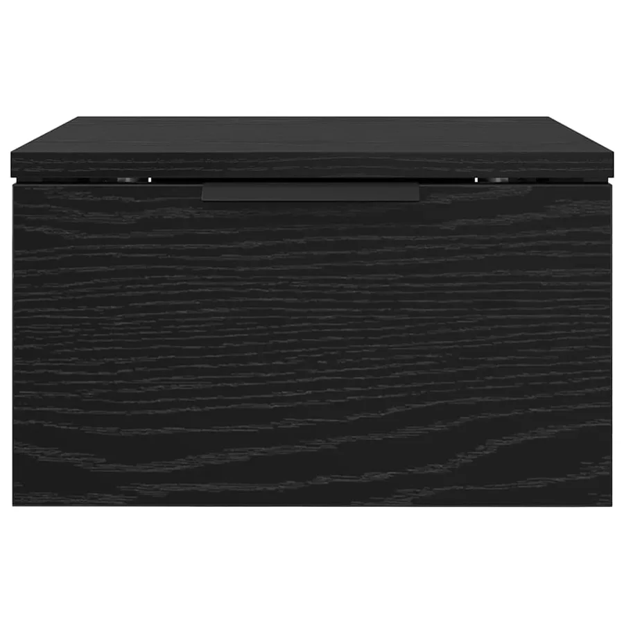 Cabinet de chevet avec tiroir 2 pcs Chêne noir 34 x 30 x 20 cm - 7