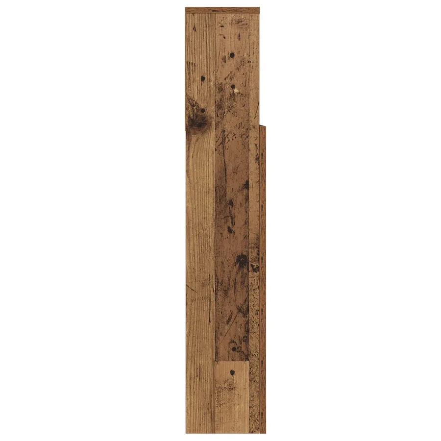 Cabinet de Tête de Lit Bois ancien 220 x 19 x 101,5 cm - 6