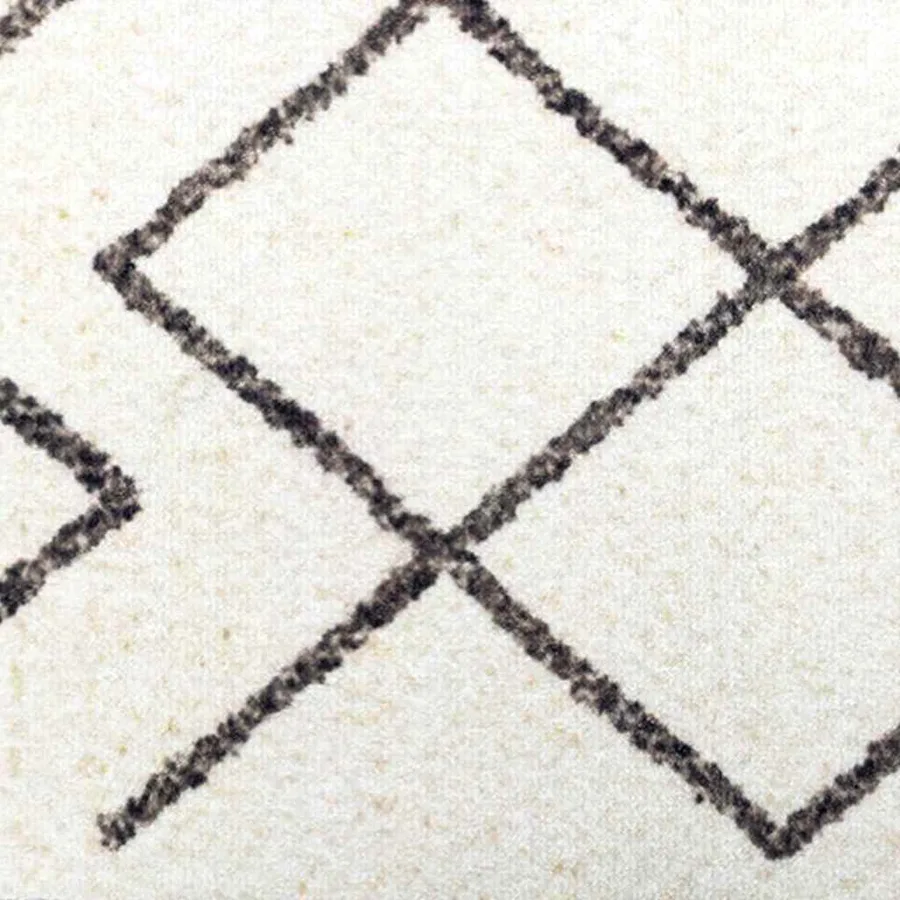 Tapis de Cuisine Blanc 150 x 45 cm Velours - 6