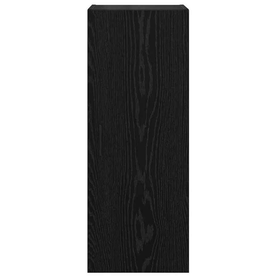 Meuble mural Chêne noir 34,5 x 34 x 90 cm Bois d'ingénierie - 6