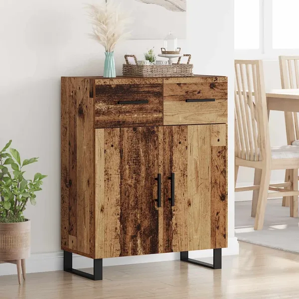 Buffet Bois Ancien 69,5 x 34 x 90 cm Bois d'ingénierie