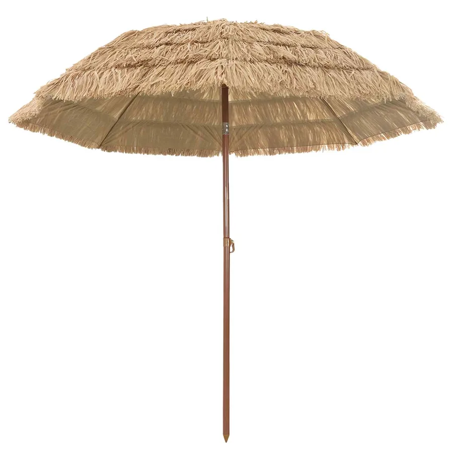 Parasol de jardin Naturel 255 x 255 x 255 cm - 2