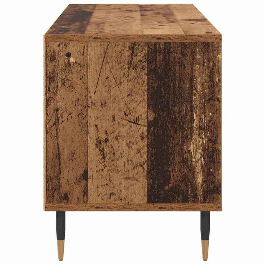 Meuble TV avec tiroir Bois Ancien 100 x 34,5 x 44,5 cm - 7