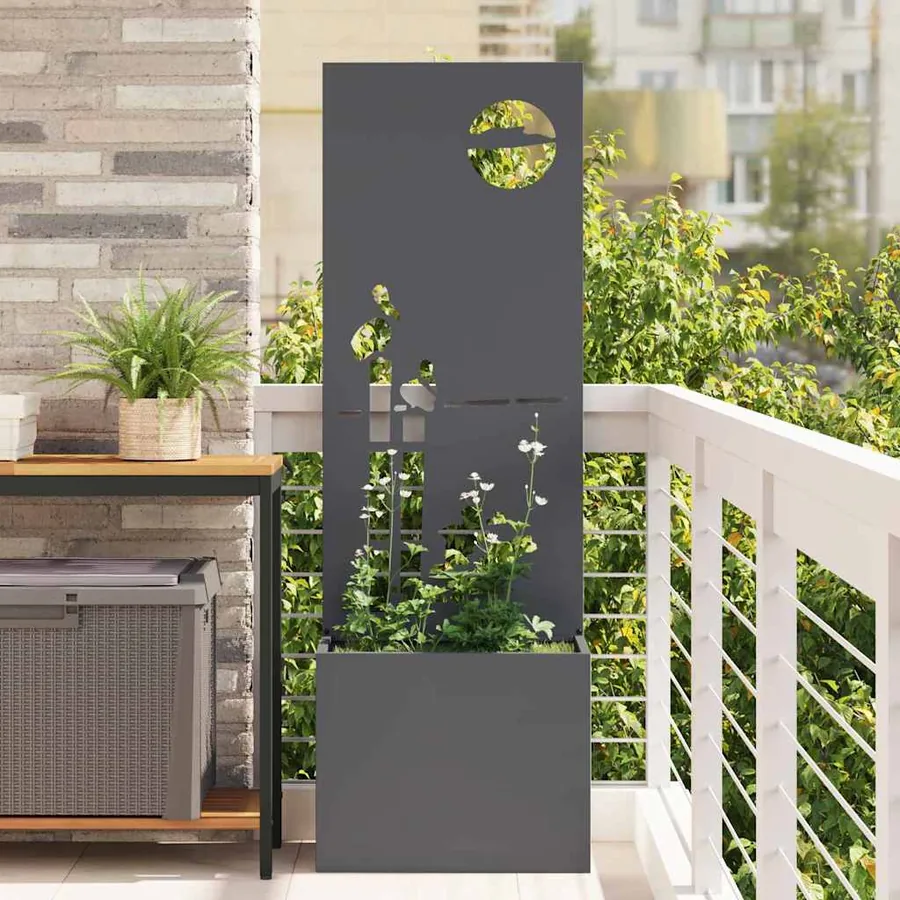 Écran de confidentialité de jardin Anthracite 50 x 150 cm