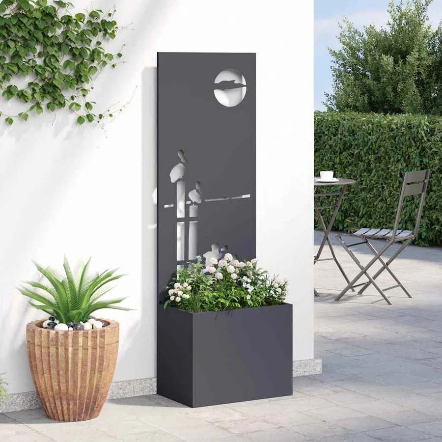Écran de confidentialité de jardin Anthracite 50 x 150 cm - 4