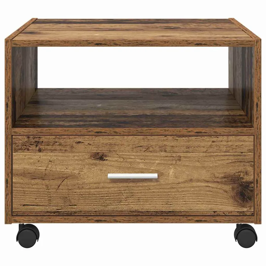 Table basse Bois Ancien 55 x 55 x 45cm Bois d'ingénierie - 6