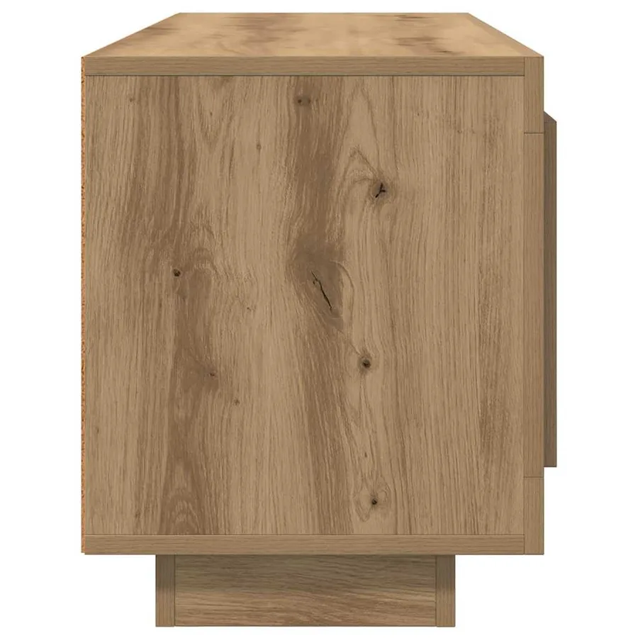 Meuble TV 102 x 35 x 45 cm Chêne artisanal Bois d'ingénierie - 7