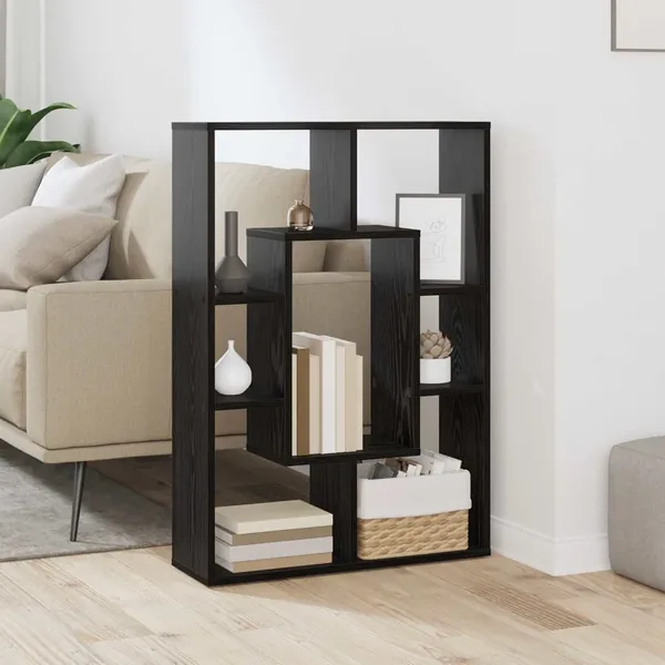 Bibliothèque Chêne noir 63 x 20 x 90 cm Bois d'ingénierie