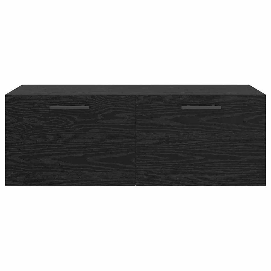 Meuble mural Chêne noir 100 x 36.5 x 35 cm Bois d'ingénierie - 6