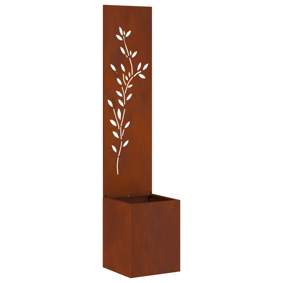 Écran de confidentialité de jardin Rouillé 32 x 32 x 150 cm - 2