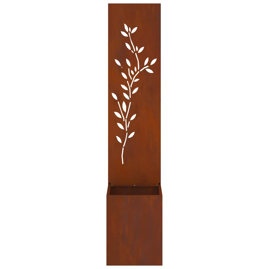 Écran de confidentialité de jardin Rouillé 32 x 32 x 150 cm - 6