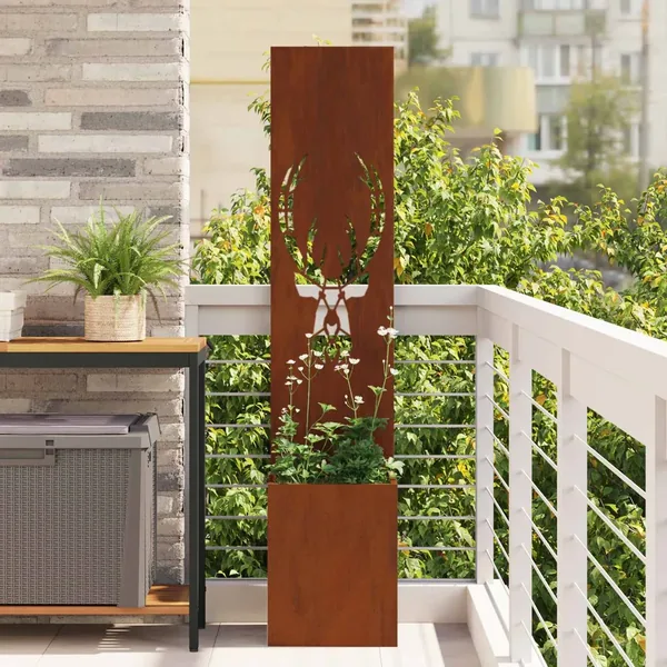 Écran de confidentialité de jardin Rouillé 32 x 150 cm