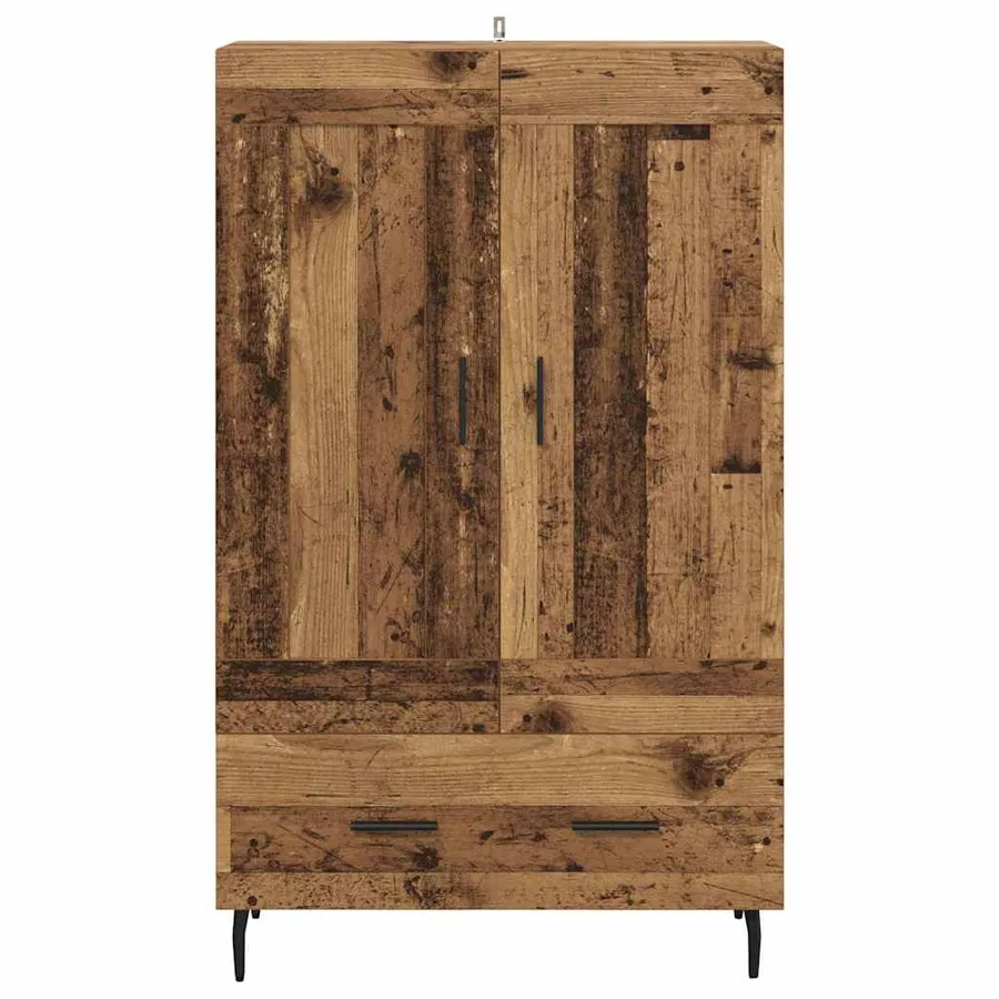Haut Armoire Bois Ancien 69,5 x 31 x 115 cm Bois d'ingénierie - 6