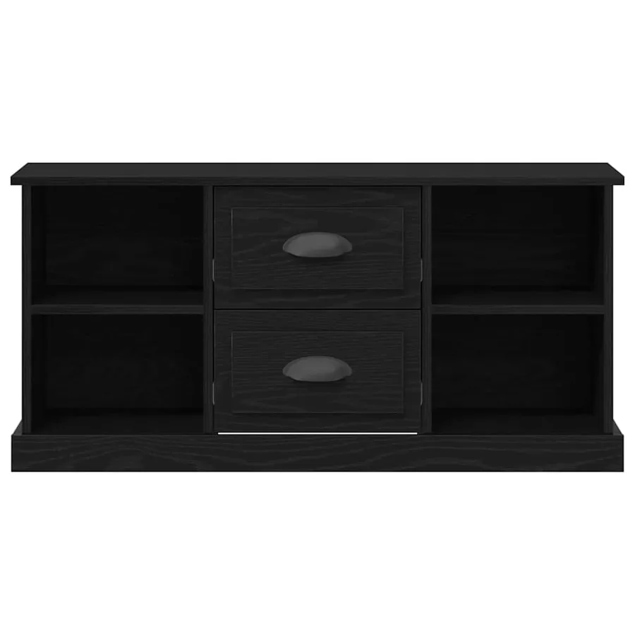 Meuble TV Chêne noir 99,5 x 35,5 x 48 cm Bois d'ingénierie - 6