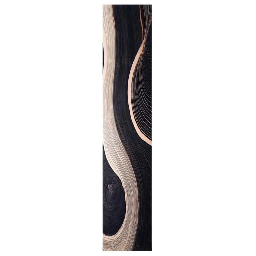 Tapis de Cuisine Noir 300 x 60 cm Velours - 2