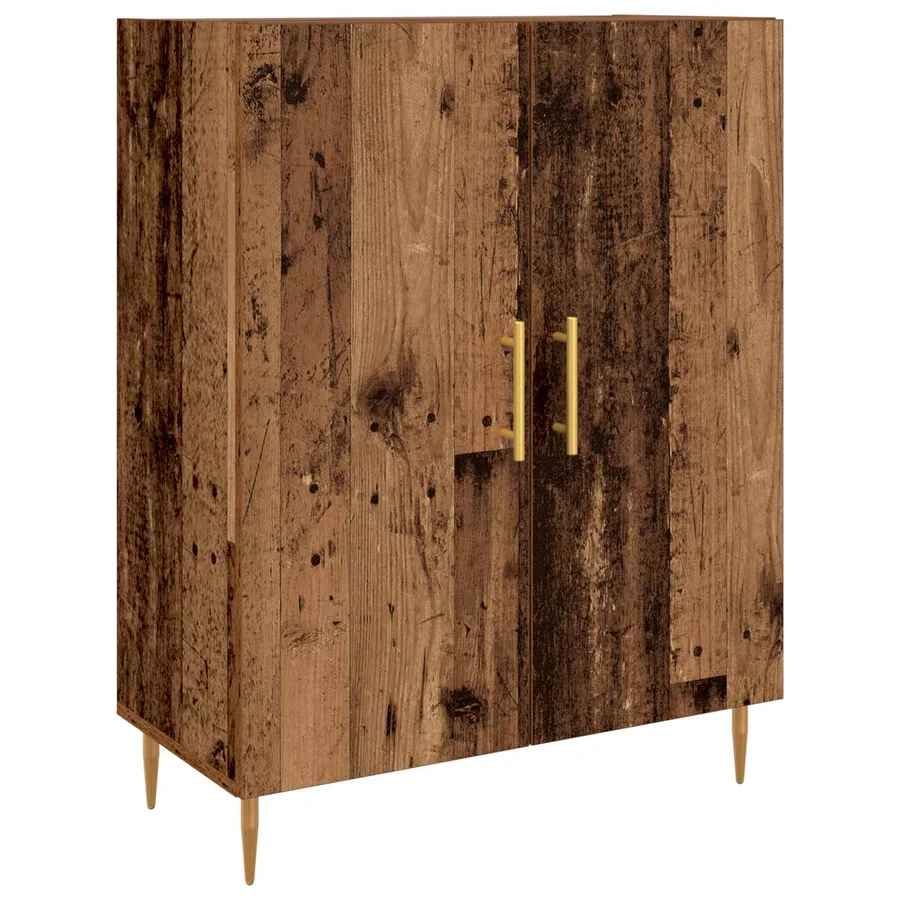 Haut Armoire Bois ancien 69,5 x 34 x 180 cm Bois d'ingénierie - 7