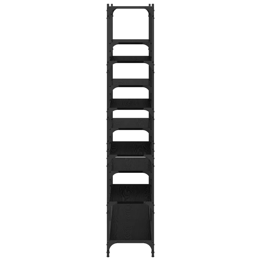 Étagère Chêne noir 100 x 32 x 170 cm Bois d'ingénierie - 6