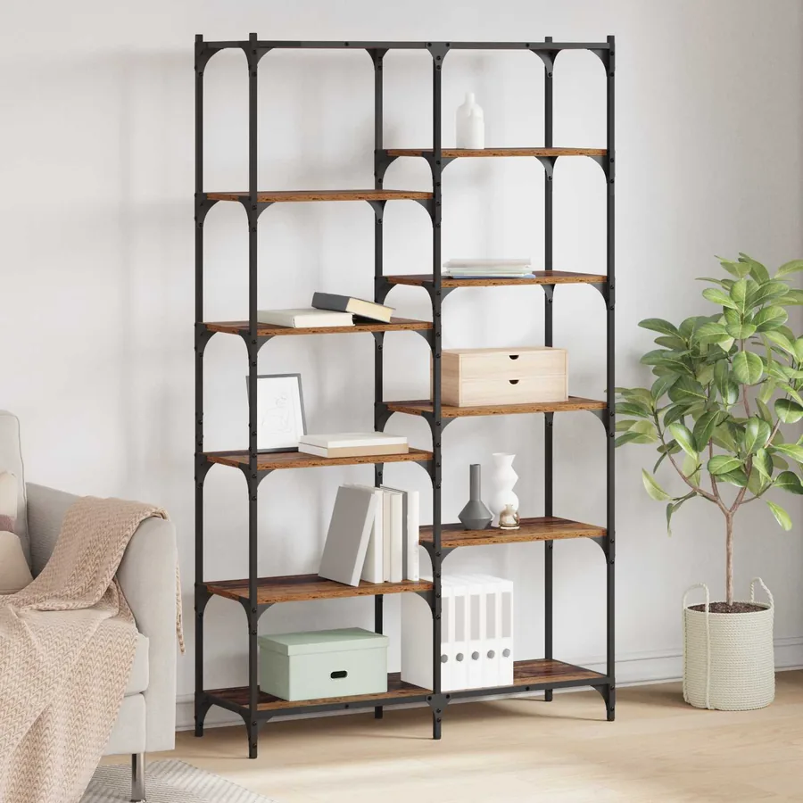 Étagère Bois ancien 100 x 32 x 170 cm Bois d'ingénierie