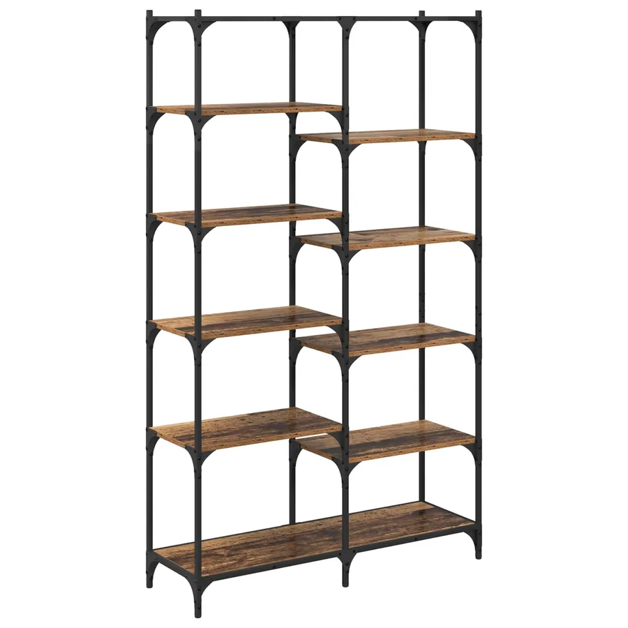 Étagère Bois ancien 100 x 32 x 170 cm Bois d'ingénierie - 7
