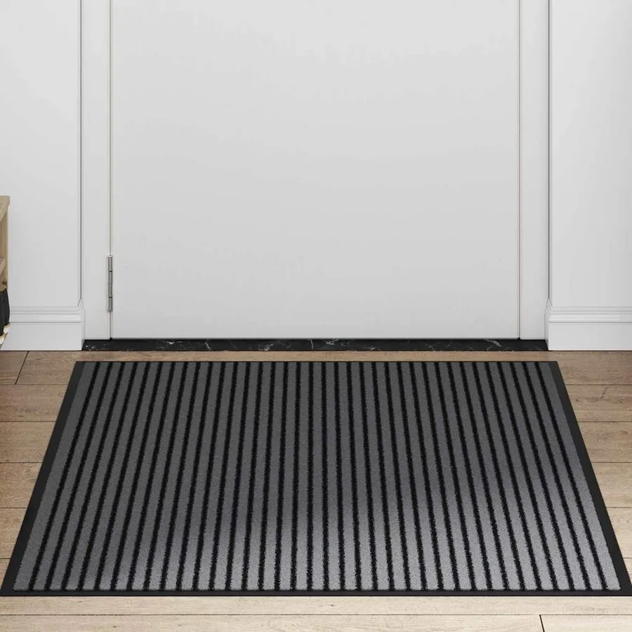 Tapis d'entrée Noir 80 x 120 cm Polypropylène - 3
