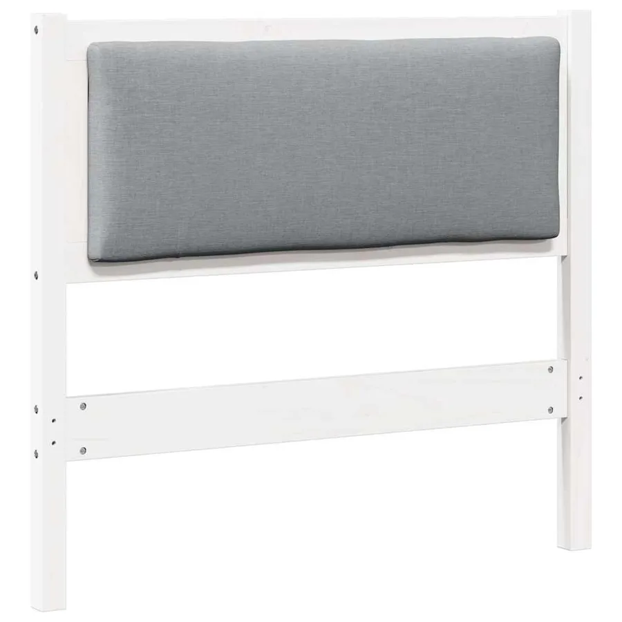 Tête de lit Autre Blanc 100 cm Bois massif en pin - 2