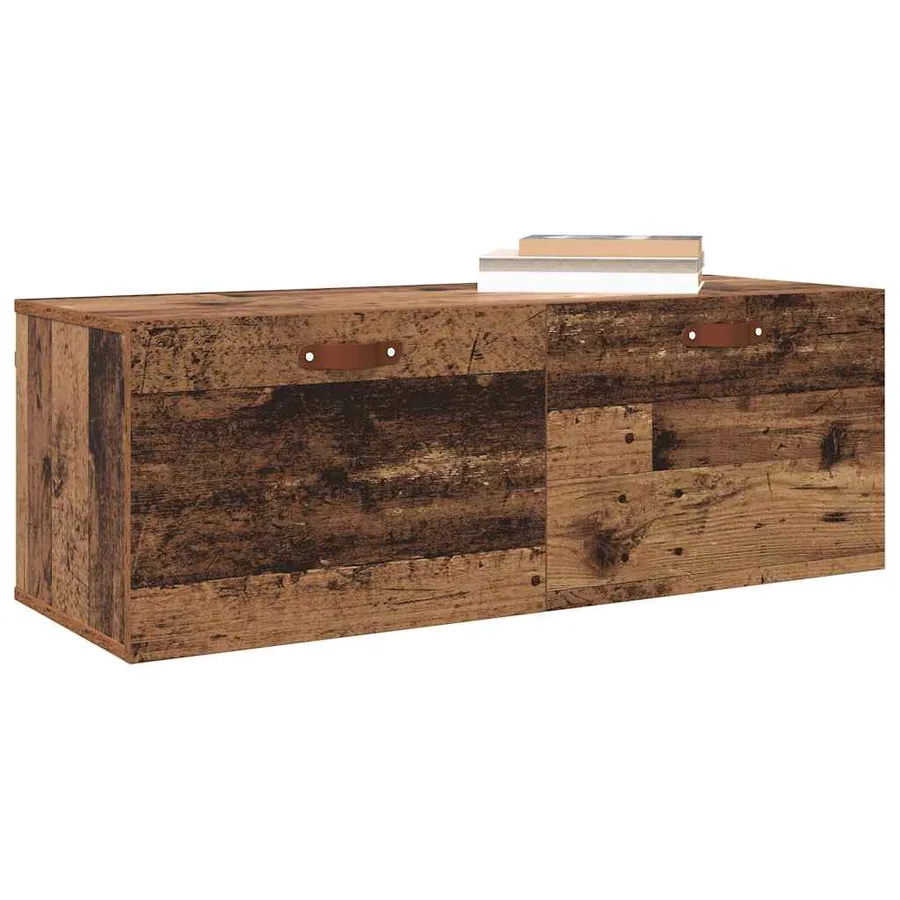 Armoire Murale Bois ancien 100 x 36,5 x 35 cm Bois d'ingénierie - 3