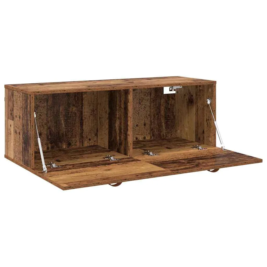 Armoire Murale Bois ancien 100 x 36,5 x 35 cm Bois d'ingénierie - 5