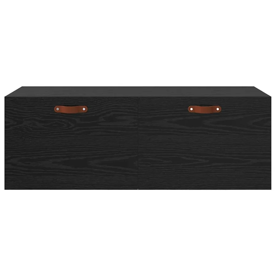 Armoire Murale Chêne noir 100 x 36,5 x 35 cm Bois d'ingénierie - 6