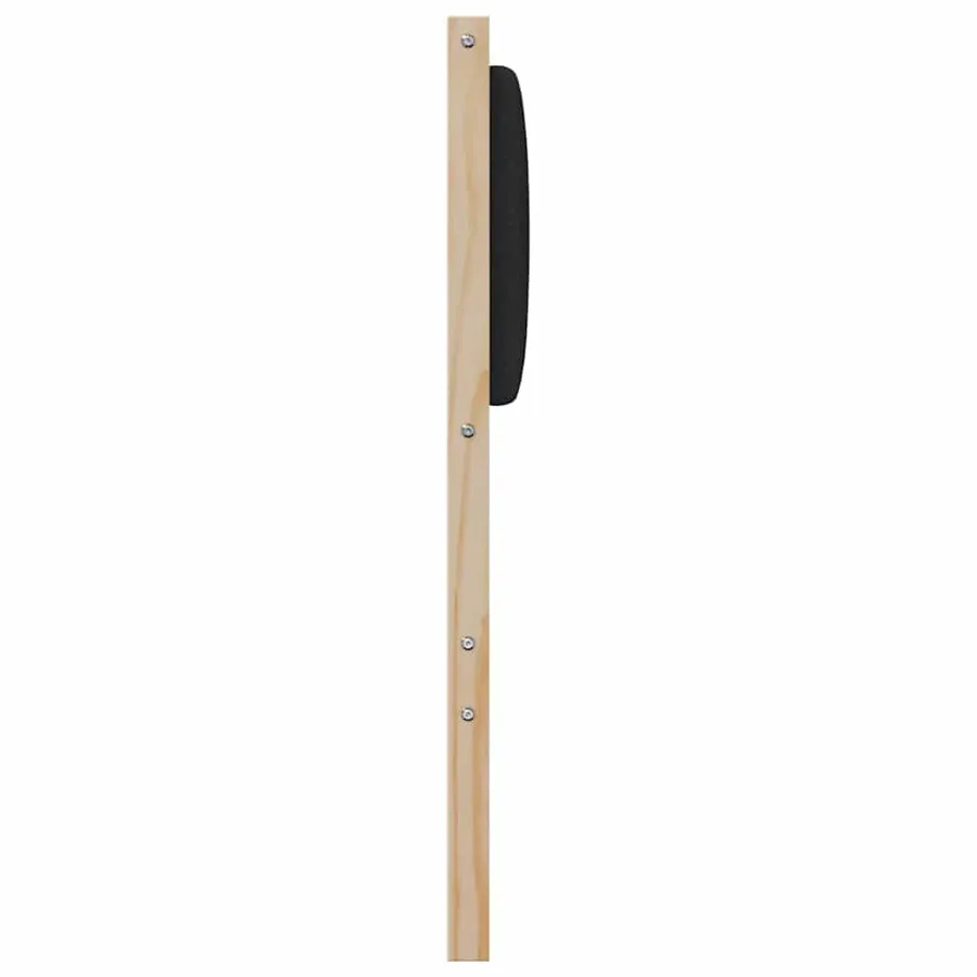 Tête de lit Autre Marron 100 cm Bois massif en pin - 5