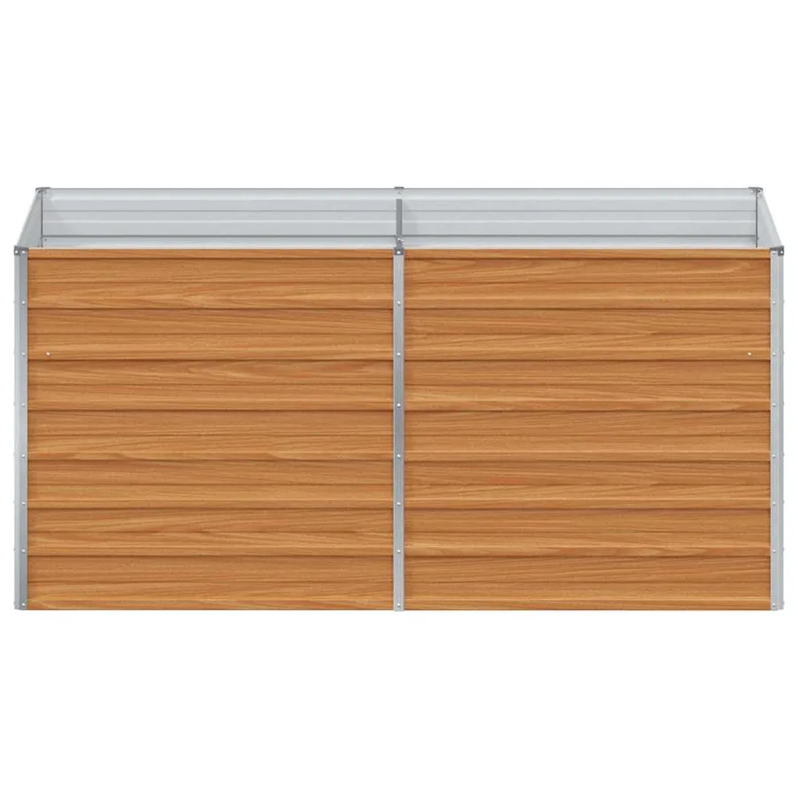 Jardinière surélevée Marron Clair 160 x 80 x 77 cm - 5