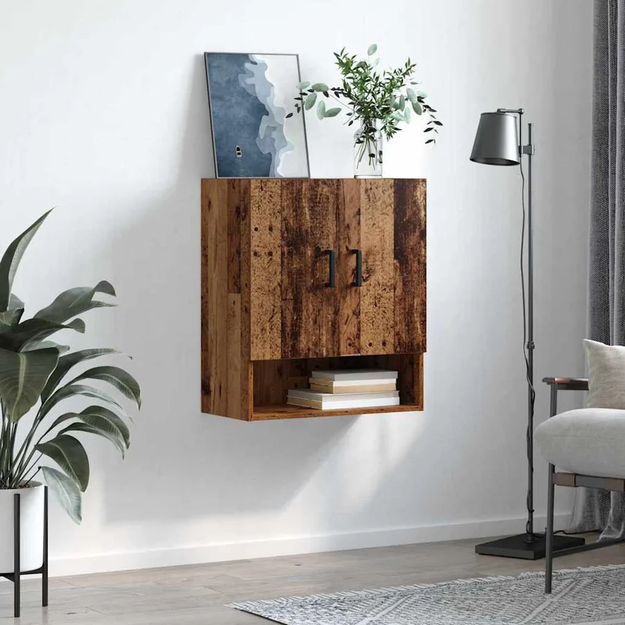 Meuble mural Vieux bois 60 x 31 x 70 cm Bois d'ingénierie - 4