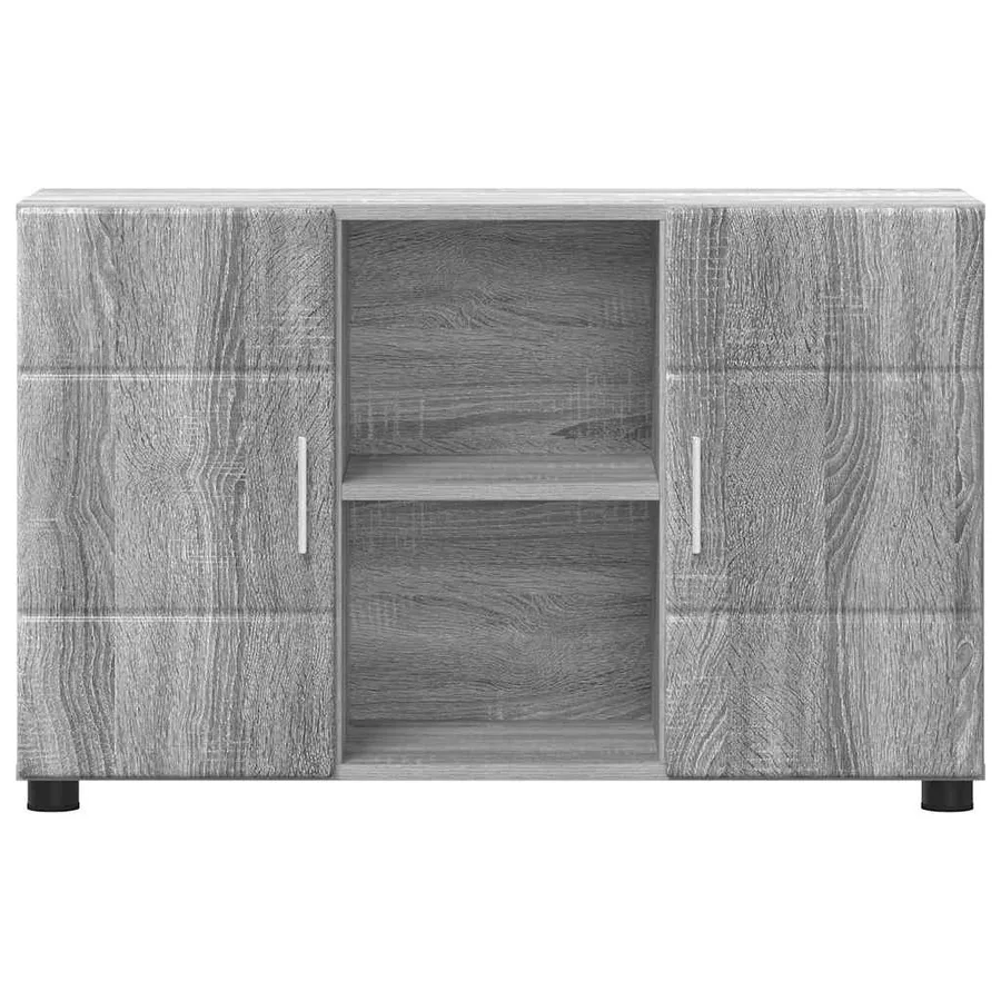 Buffet avec étagère FLORIN Gris Sonoma 88,5 x 30,5 x 55,5 cm - 6
