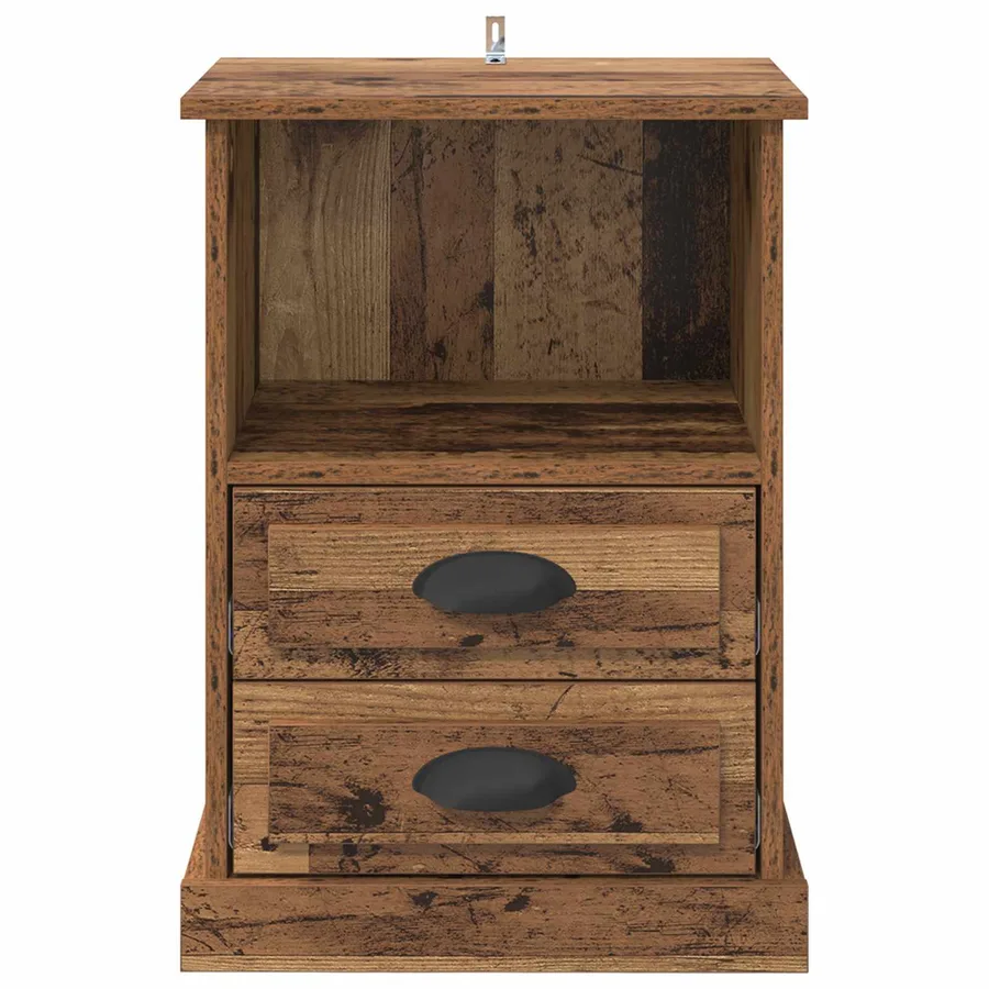 Cabinet de chevet Bois ancien 36 x 43 x 60 cm Bois d'ingénierie - 6