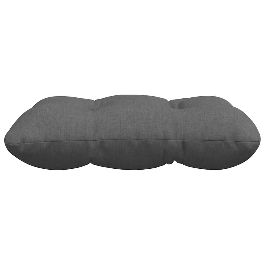 Coussins de siège 4 pcs Gris foncé 40 x 40 x 12 cm tissu - 6