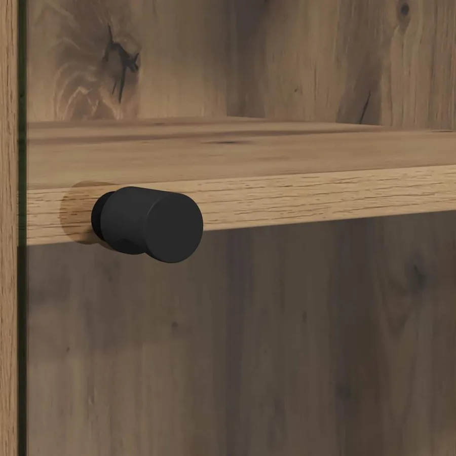 Haut Armoire Chêne artisanal 35 x 37 x 142 cm Bois d'ingénierie - 10