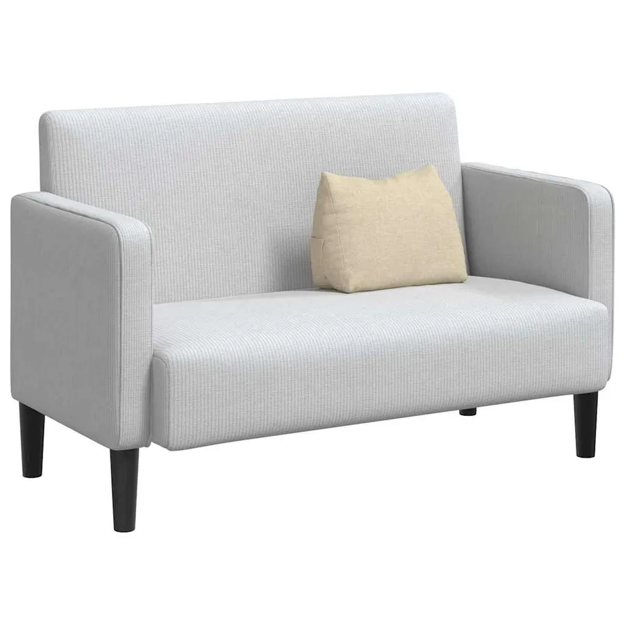 Coussin de Dos Crème 45 x 20 x 35 cm tissu - 3