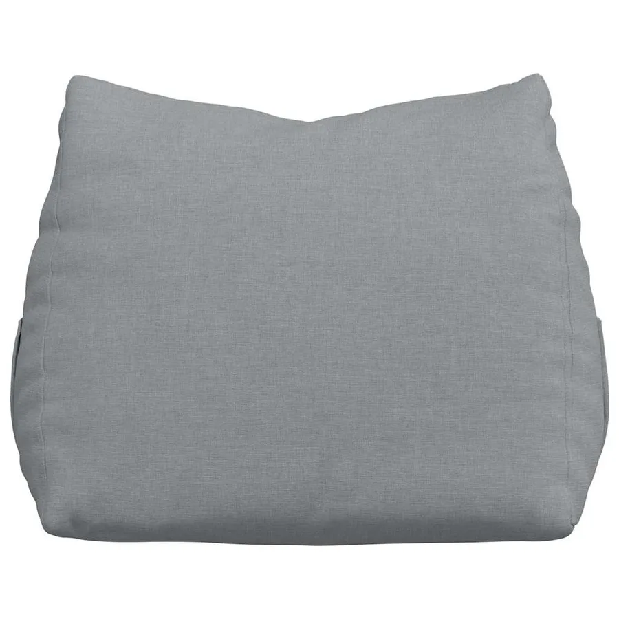 Coussin de Dos Gris clair 45 x 20 x 35 cm tissu - 6