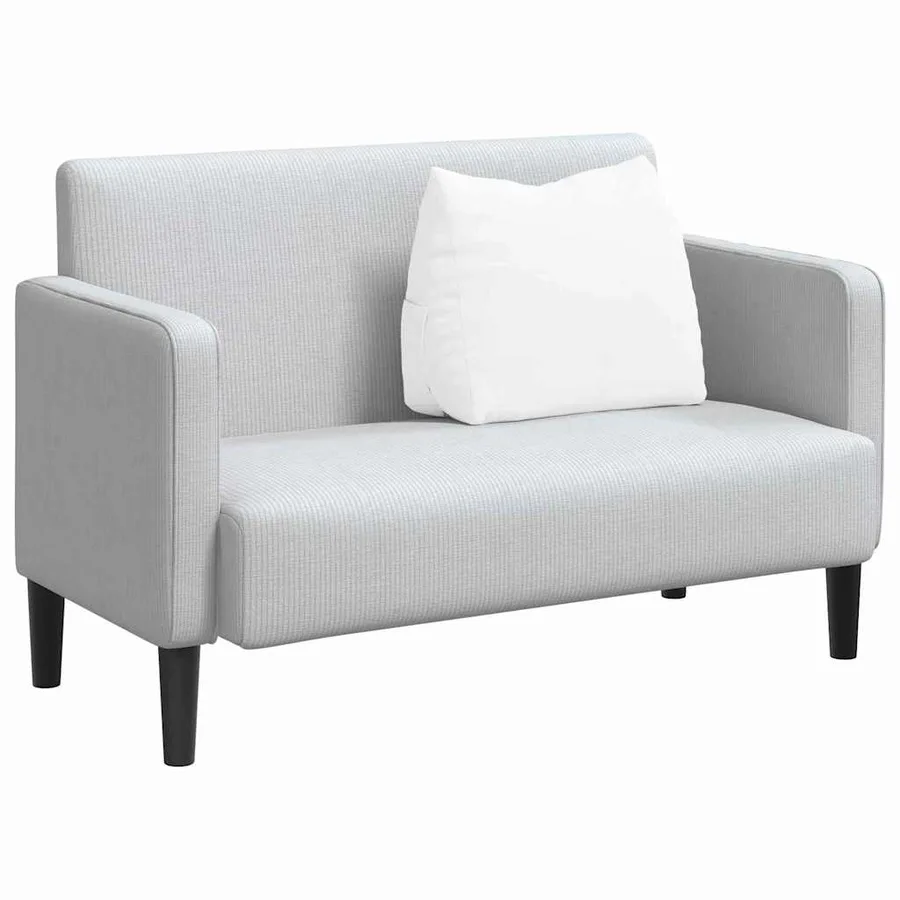 Coussin de Dos Blanc 60 x 20 x 50 cm tissu - 3