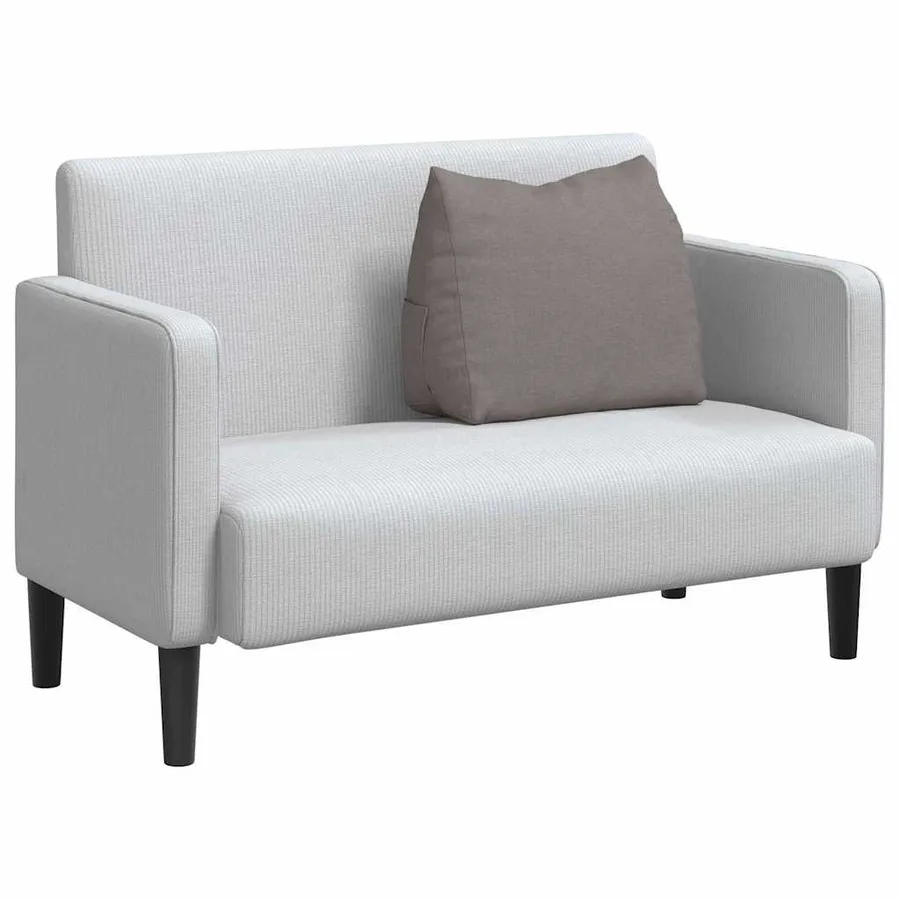 Coussin de Dos Taupe 60 x 20 x 50 cm tissu - 3