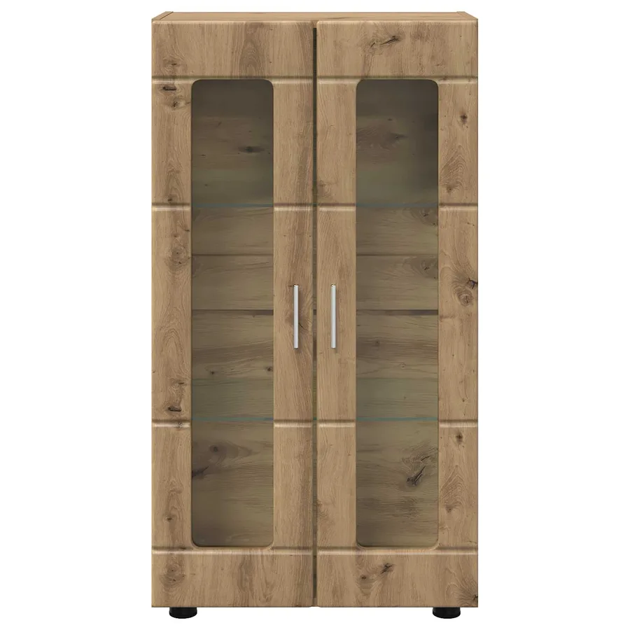 Buffet FLORIN 55,5 x 29 x 100 cm Chêne artisanal - 6