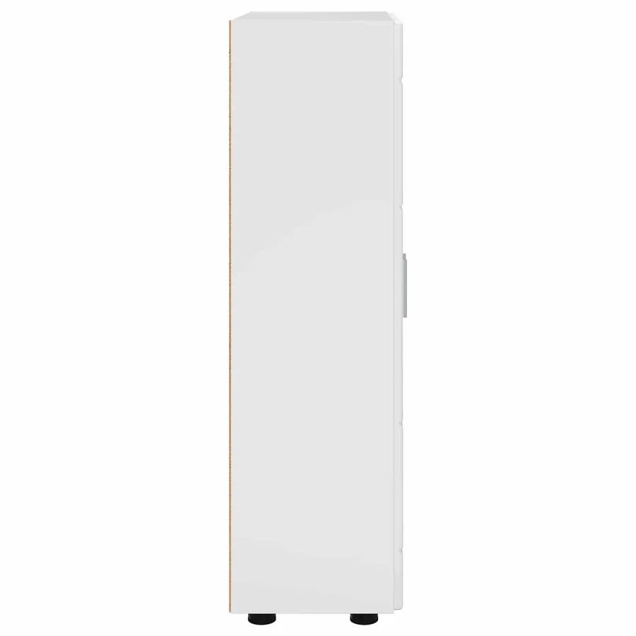 Buffet avec étagère FLORIN Blanc brillant 55,5 x 29 x 100 cm - 7