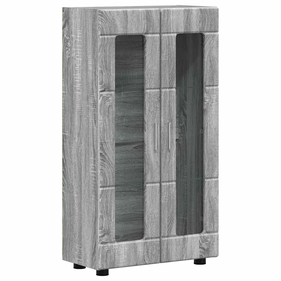 Buffet FLORIN Gris Sonoma 55,5 x 29 x 100 cm Bois d'ingénierie - 2