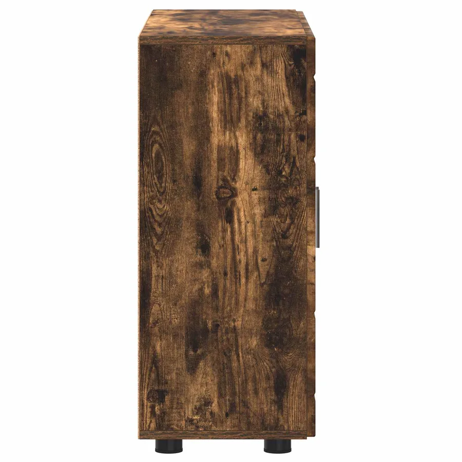 Cabinet en Bois avec stockage Chêne fumé 88,5 x 30,5 x 73 cm - 7