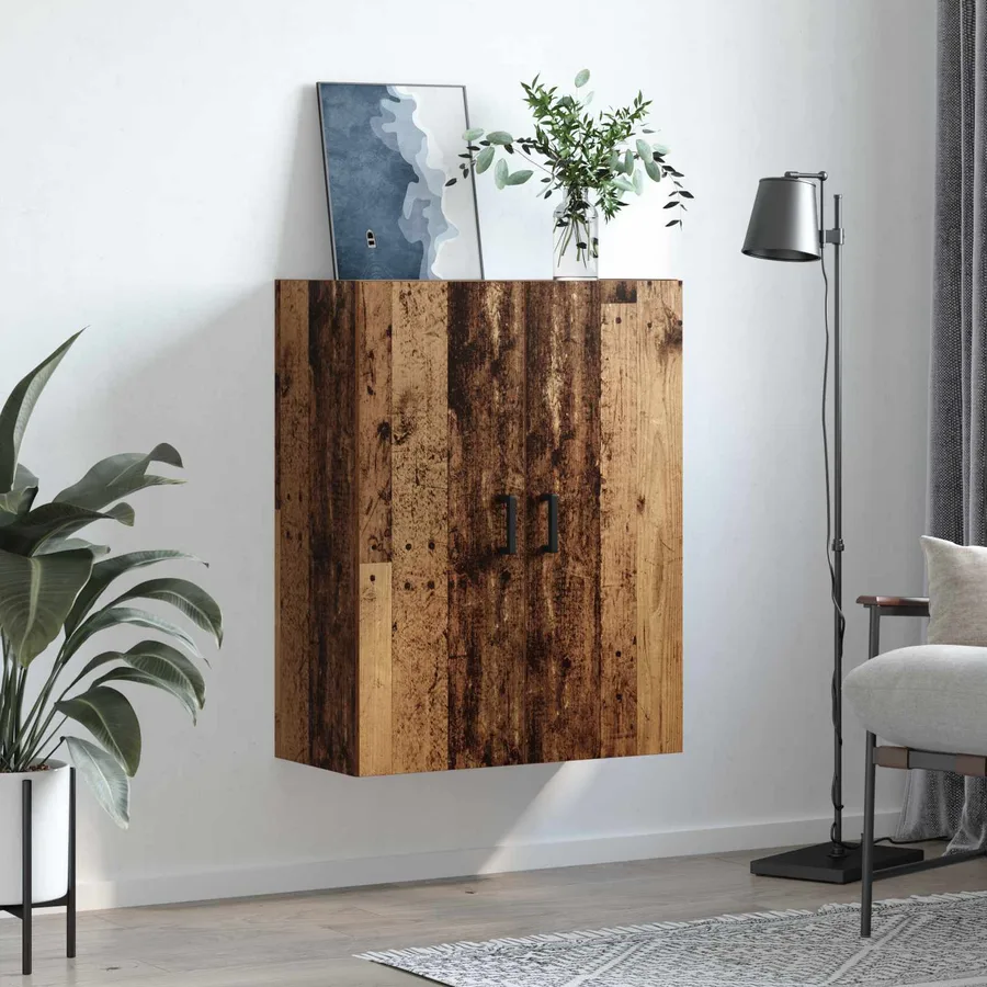 Meuble mural Bois ancien 69,5 x 34 x 90 cm Bois d'ingénierie - 4